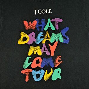 J. Cole 2013 What Dreams May Come Tour small short sleeve tee shirt